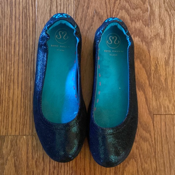Soto Massini Shoes - Soto Massini black ballet flats size 39